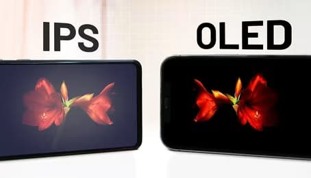 Características da tela / Tipos de display