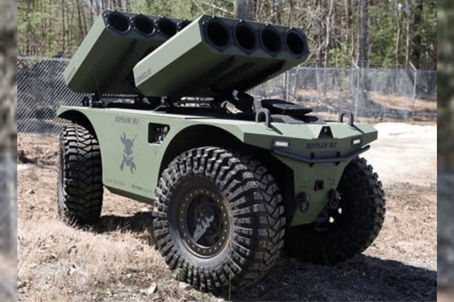 Textron представила новый наземный беспилотник RIPSAW M1